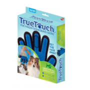 Перчатка для вычесывания шерсти собак и кошек True Touch