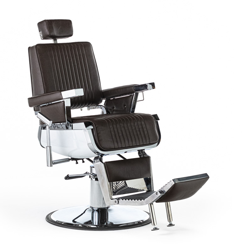 Мужское парикмахерское кресло Modern 300 коричневое