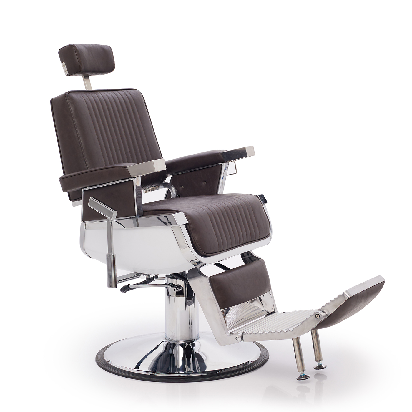 Мужское парикмахерское кресло Modern 300 коричневое